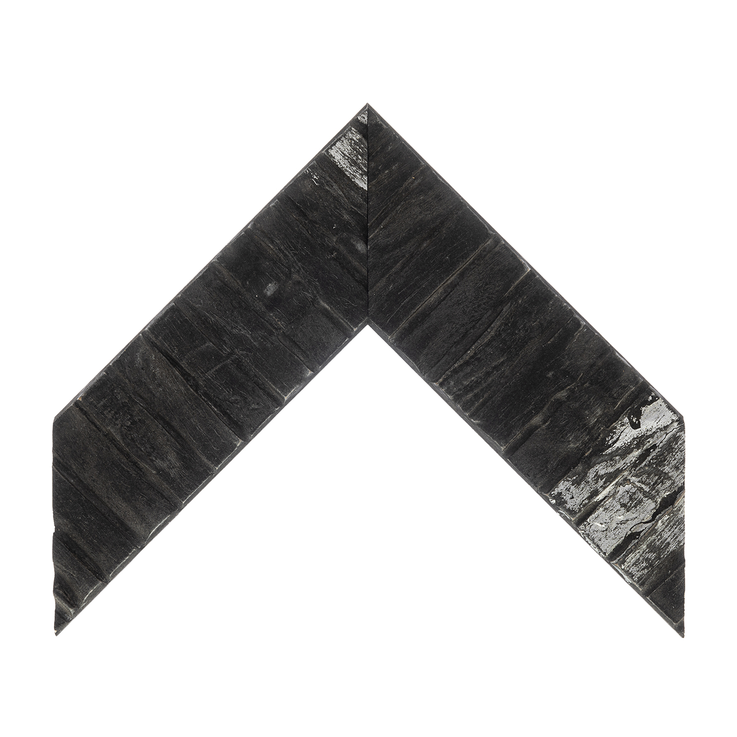 cornice legno ayous sagomata nero argento manuale | Albor