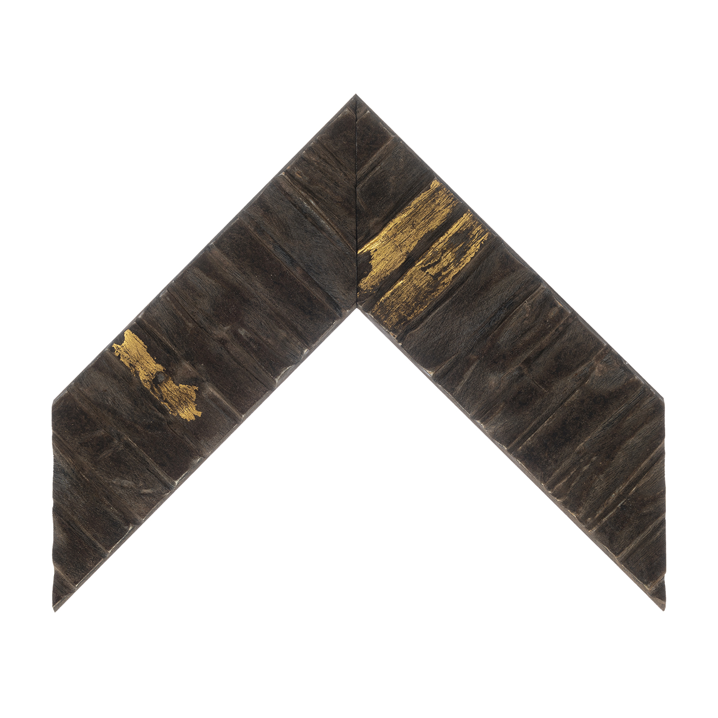 cornice legno ayous sagomata marrone oro manuale | Albor