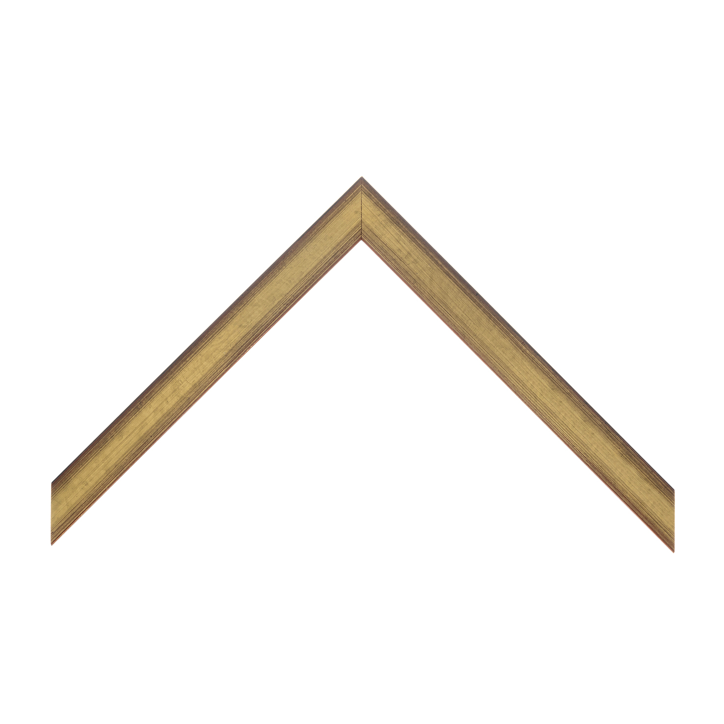 cornice legno ayous cassetta oro fianco nero opaco | Albor