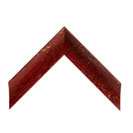 cornice legno ayous sagomata rosso manuale | Albor