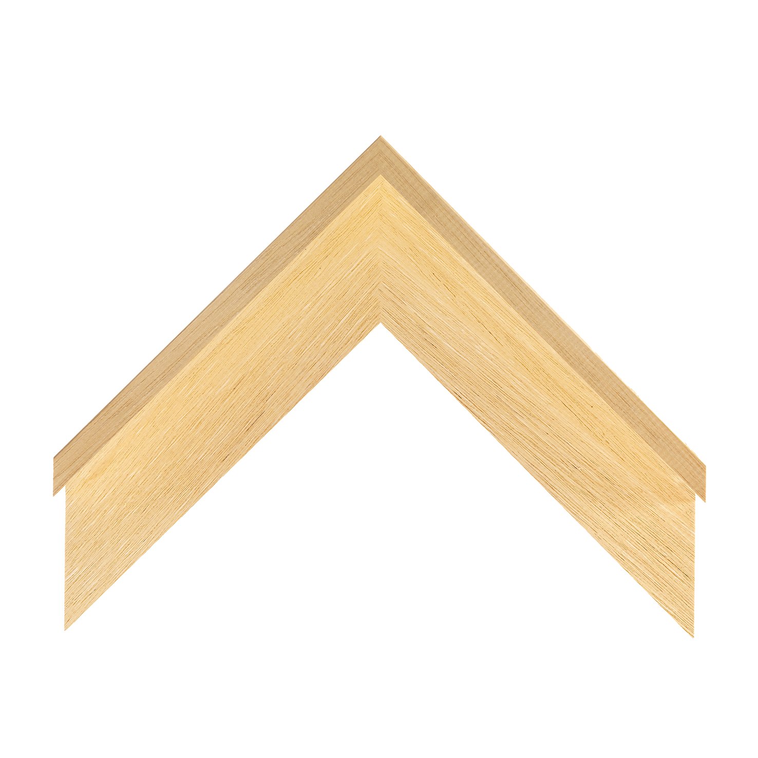 cornice legno ramin cassetta americana grezza | Albor