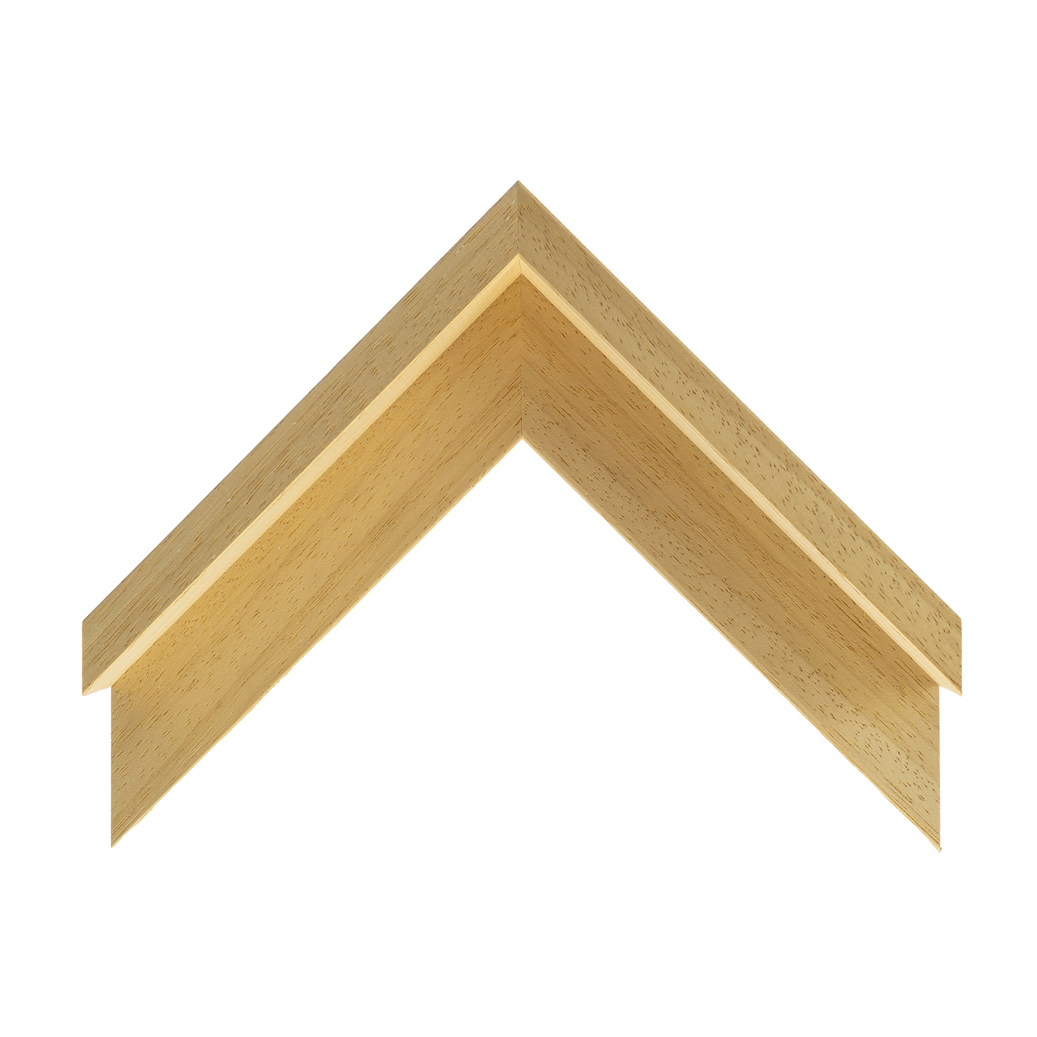 cornice legno ayous cassetta americana grezza | Albor