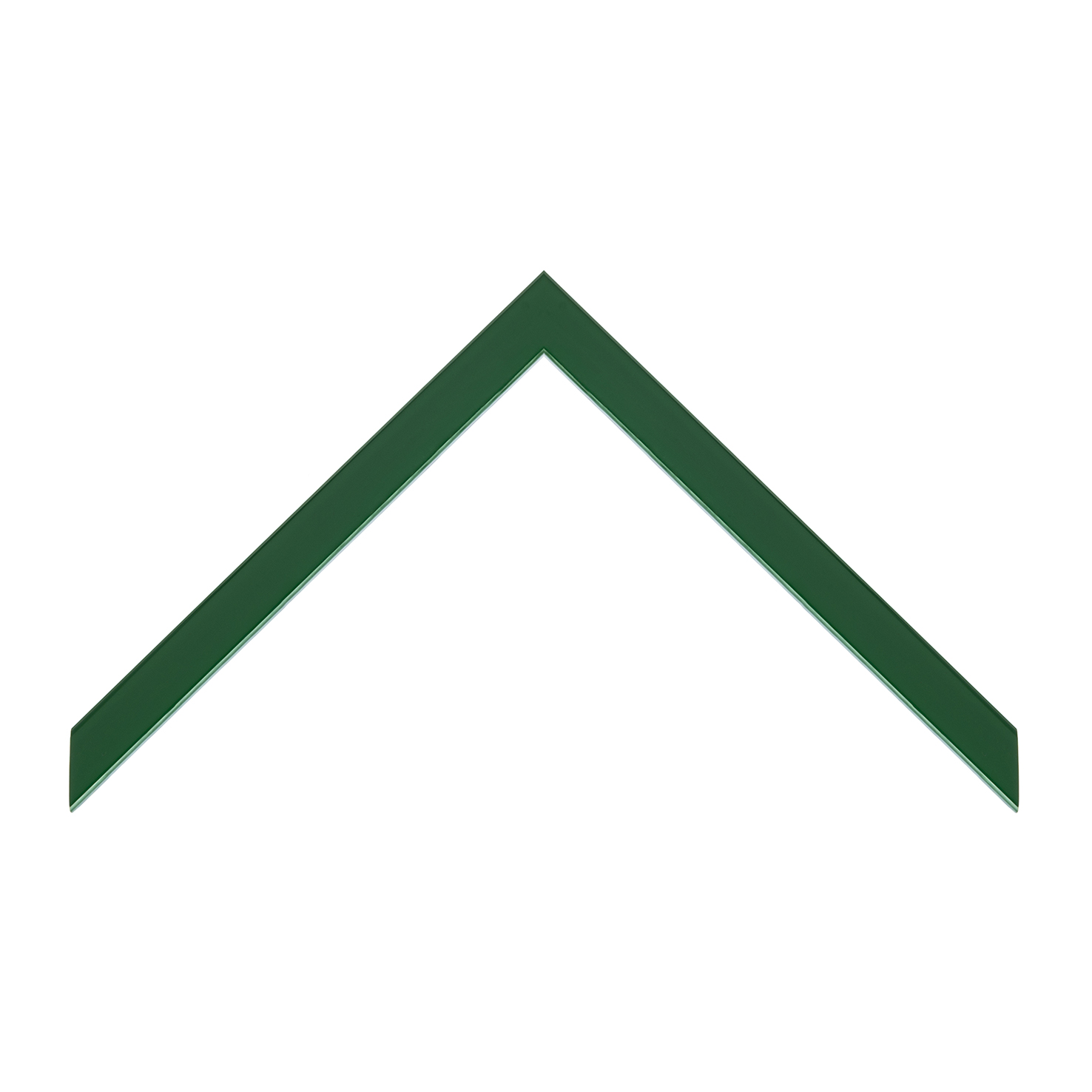 cornice legno ayous bomberino verde bandiera lucido | Albor