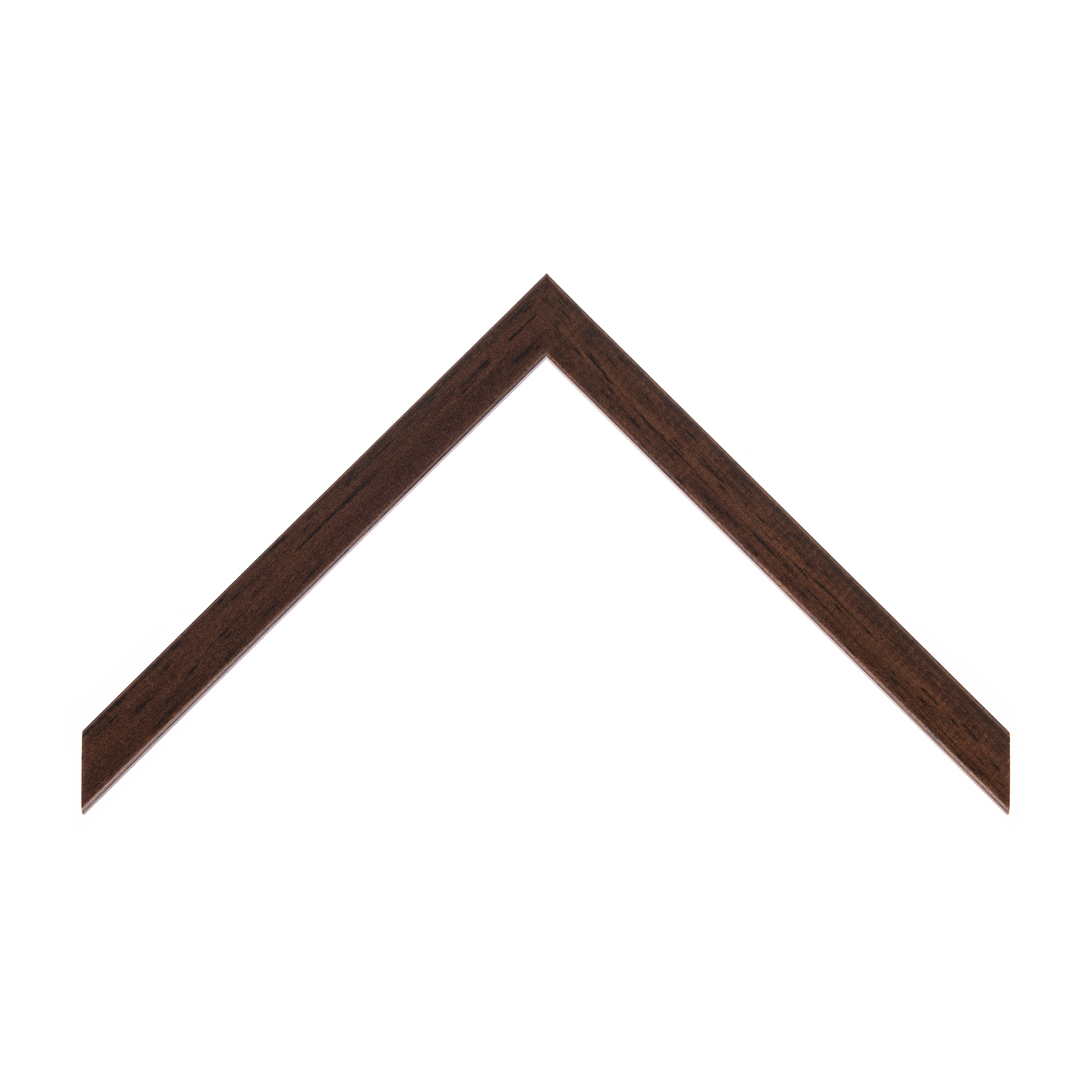 cornice legno ayous bomberino tinta marrone opaco | Albor