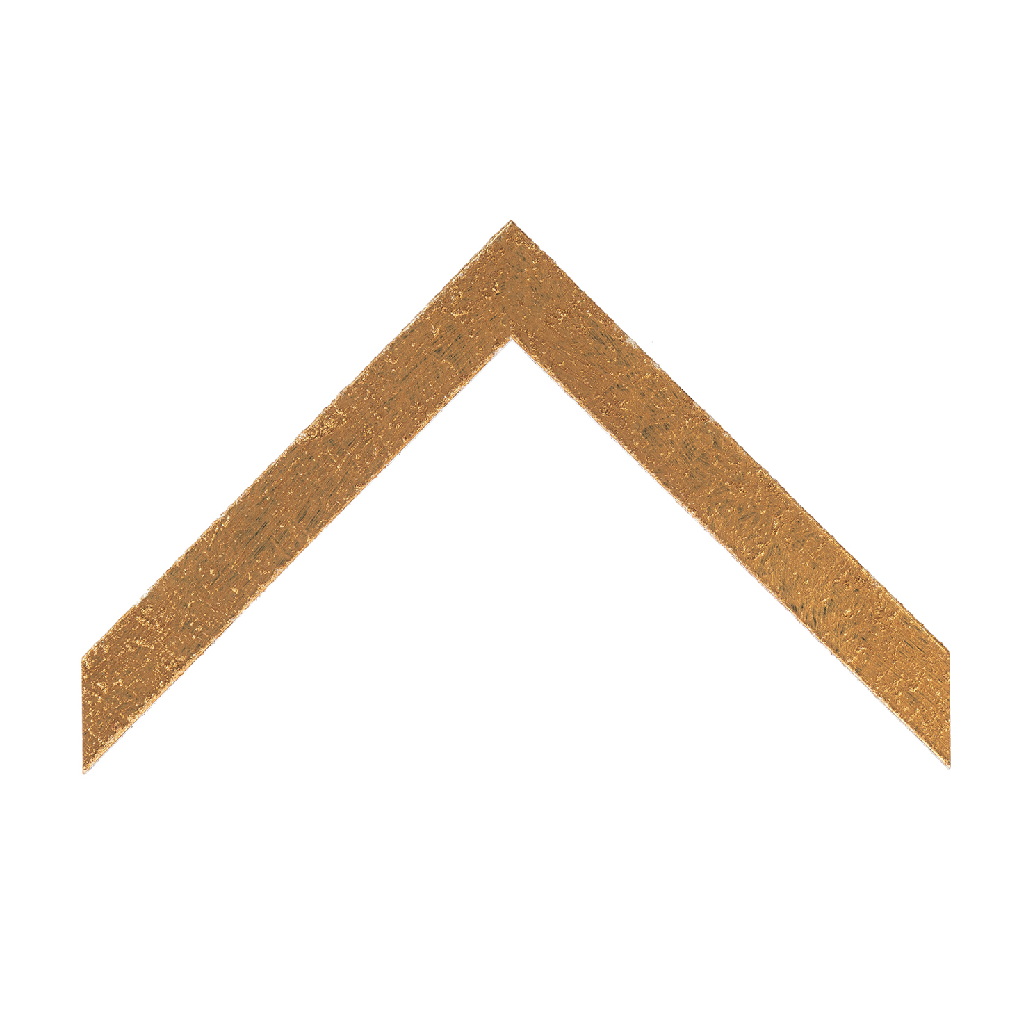 cornice legno ayous piatta rame sabbiato manuale | Albor