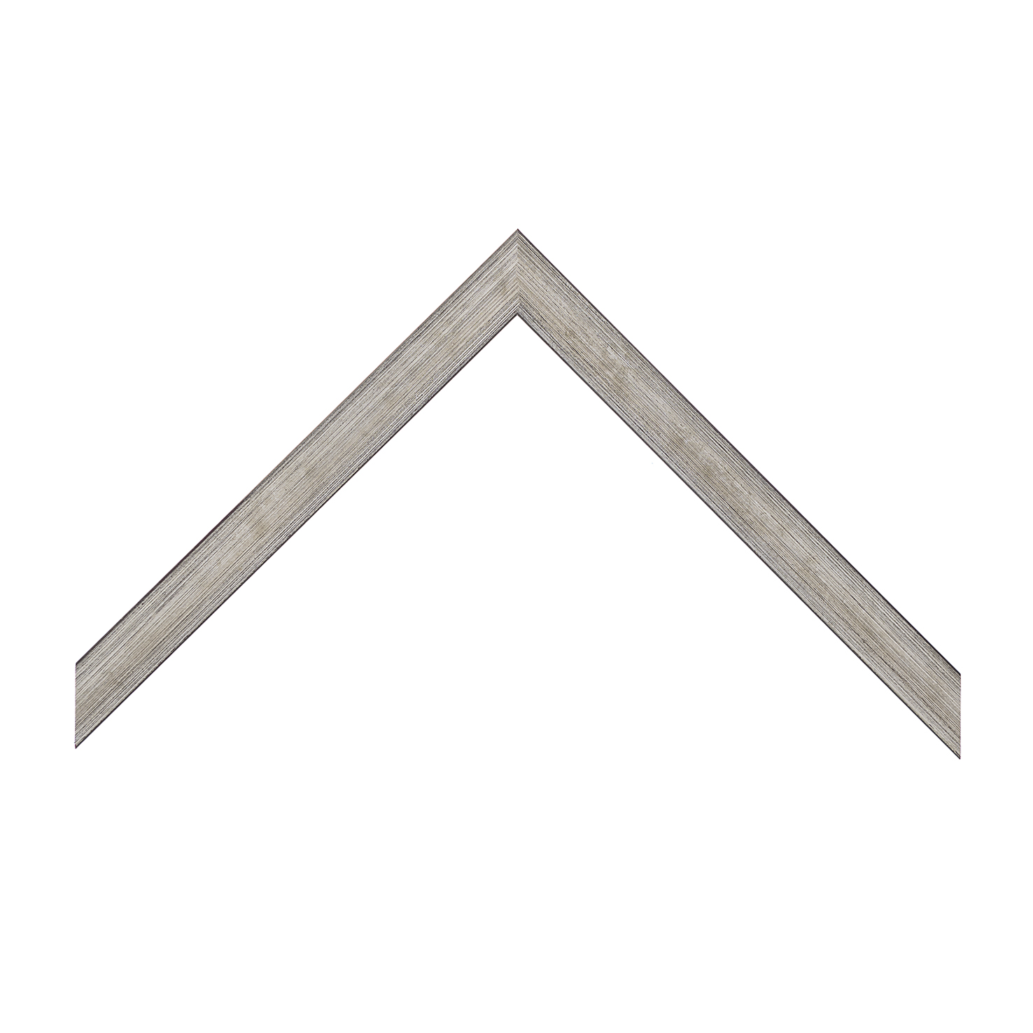 cornice legno ramin piatta argento foglia | Albor