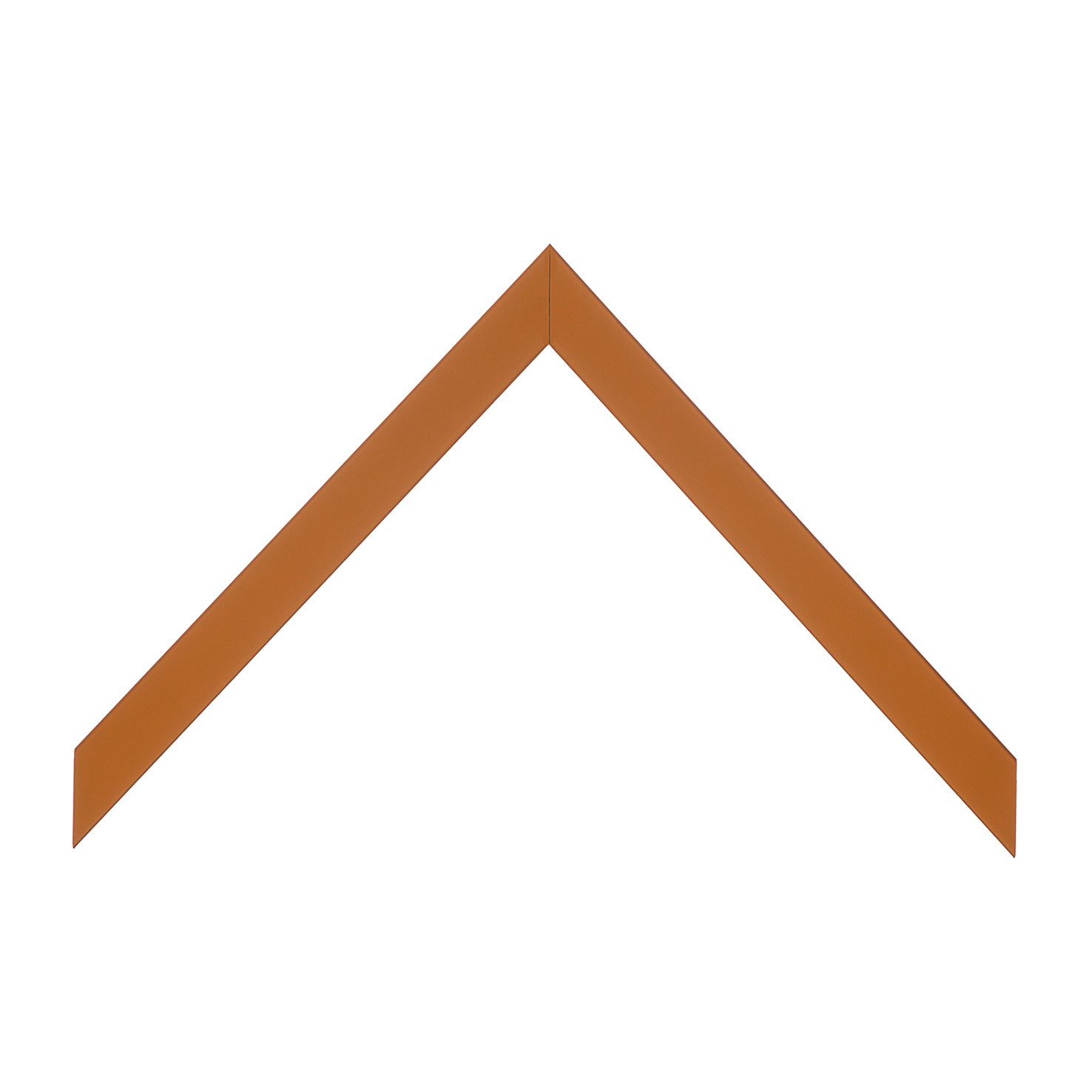 cornice legno ramin piatta arancione opaco | Albor
