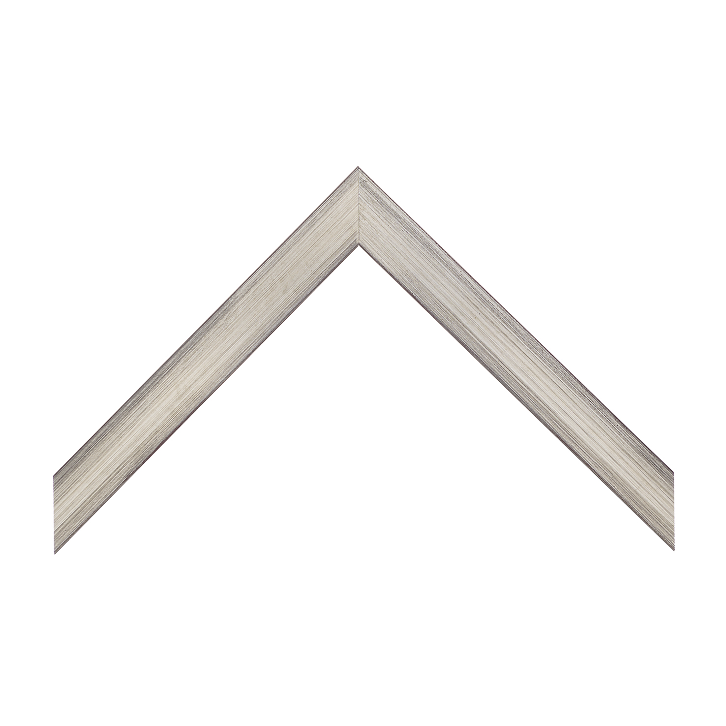 cornice legno ramin piatta argento foglia | Albor