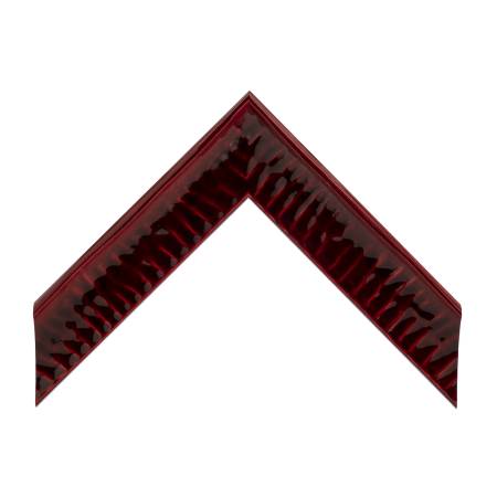 cornice legno ayous sagomata rosso lucido pozzato | Albor