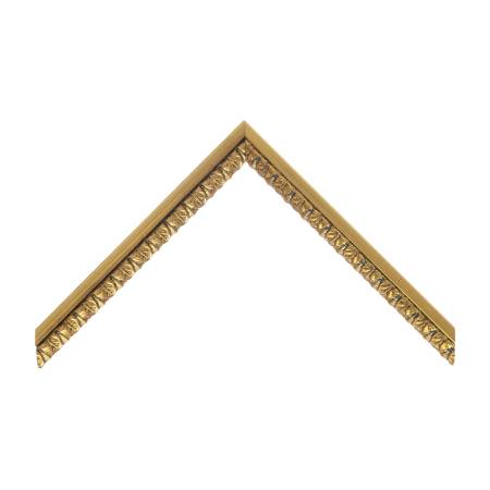 cornice legno ayous sagomata oro chiaro | Albor