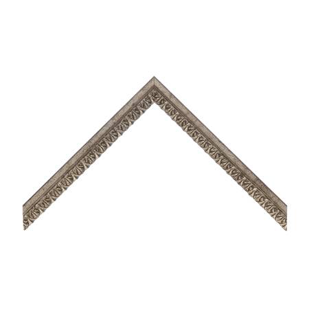cornice legno ayous sagomata argento antico | Albor