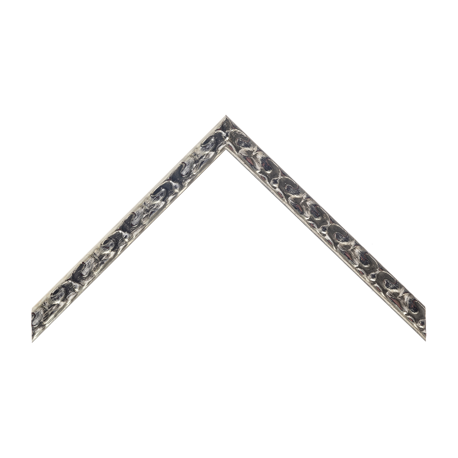 cornice legno ramin sagomata argento antico | Albor