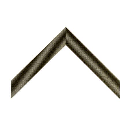 cornice legno ayous sagomata oro antico poro aperto | Albor
