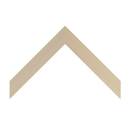 cornice legno ayous sagomata tinta sbiancata poro aperto | Albor