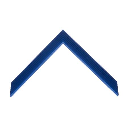 cornice legno ayous sagomata blu mare opaco | Albor