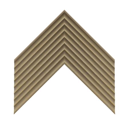 cornice legno ayous sagomata tortora pastello manuale | Albor