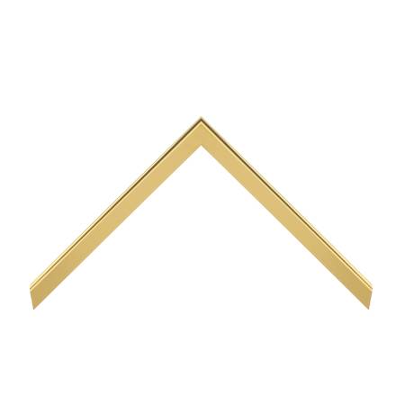cornice legno ayous sagomata film oro | Albor