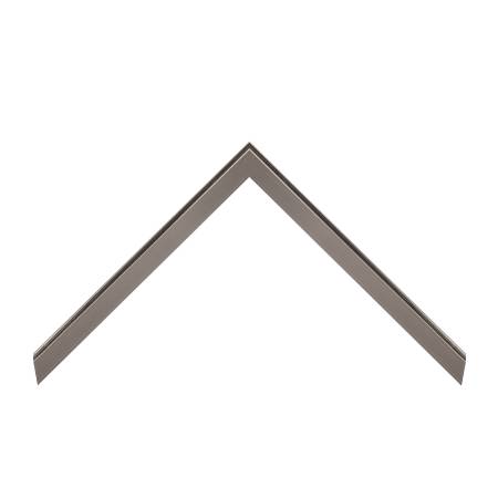 cornice legno ayous sagomata film acciaio | Albor