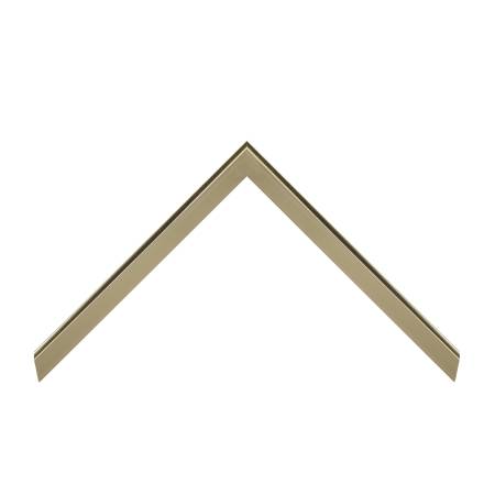 cornice legno ayous sagomata film champagne | Albor