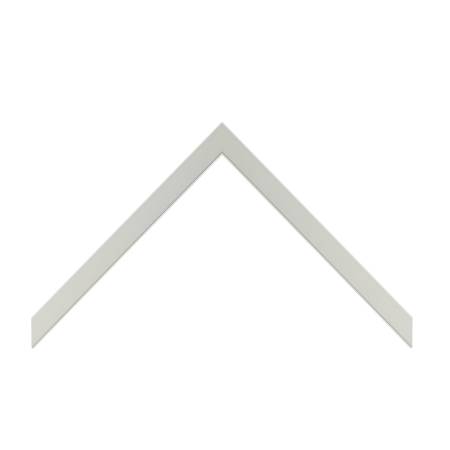 cornice legno ayous cassetta bianco opaco | Albor