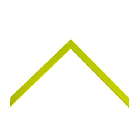 cornice legno ayous cassetta verde chiaro opaco | Albor